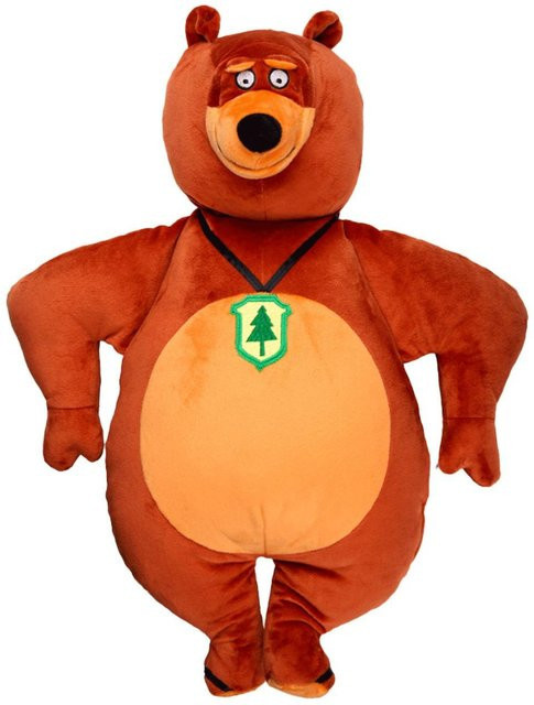 Boutique Toy Tribe Grizzy & Les Lemmings Grizzly und Lemming Plüschtiere, 28cm - Bild 1