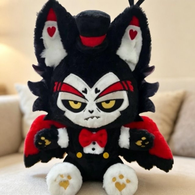 Yiran toy Hazbin Hotel Husk, Plüsch, 25cm, ab 14 Jahren - Bild 1