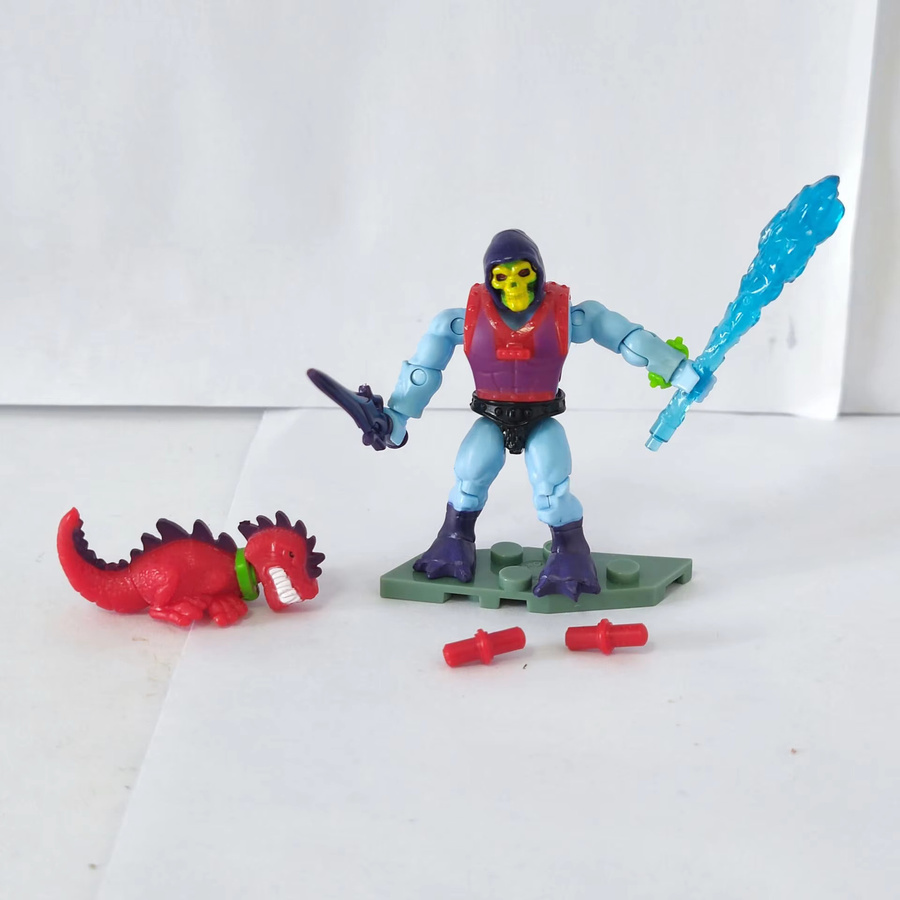 Mega Bloks Treasure Thunder Shimanline Spider Man Sheep Man Iron Jaw Skeleton King, 6-Personen-Mobilpuppe - Bild 2