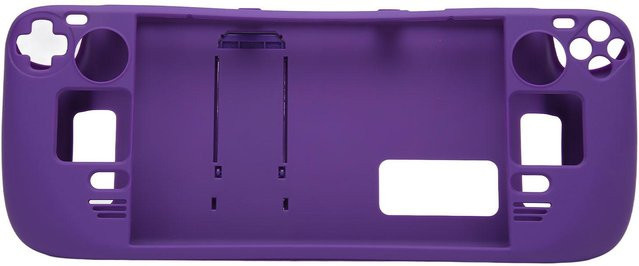 KaiSai Schutzhülle für Steam Deck in Purple mit integriertem Ständer und Fingerabdruckschutz - Bild 1