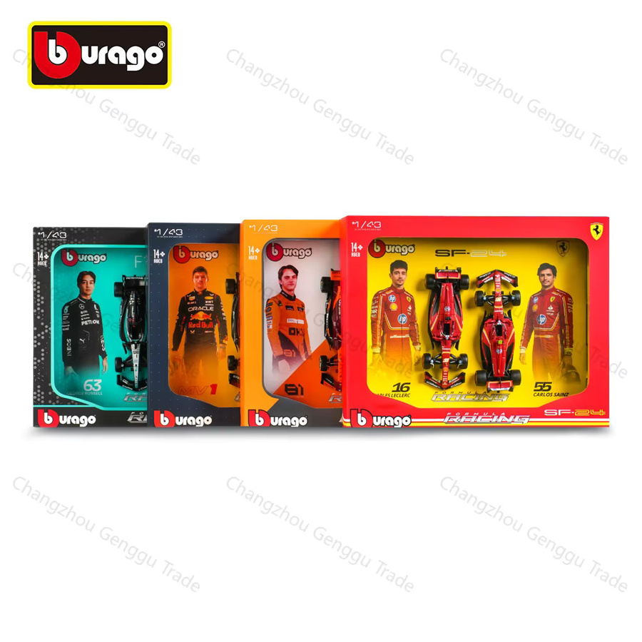 Bburago F1 Formel-1-Rennwagen, 2-teiliges Set, 1:43, ab 14 Jahren - Bild 2