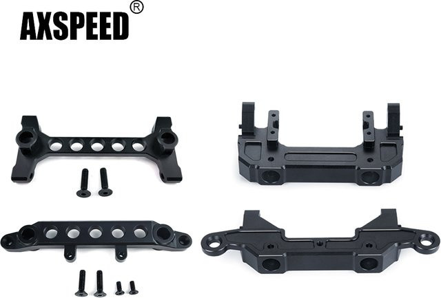 AXSPEED Karosserie-Befestigungshalterung, Stoßstangenhalterung, 1:6, Metall - Bild 1
