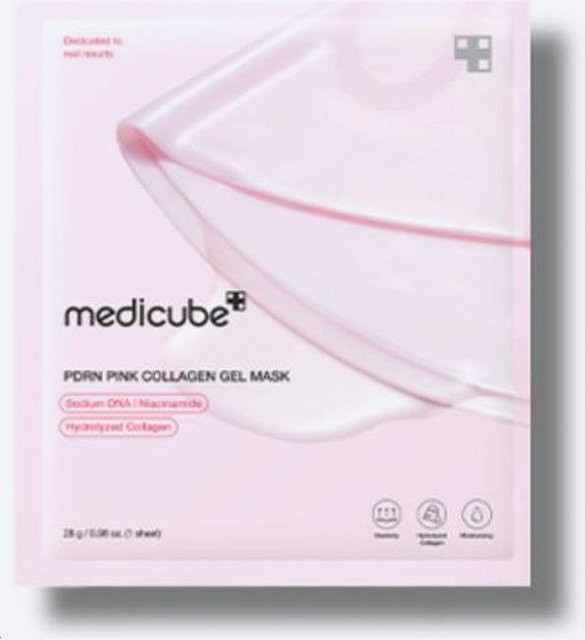Medicube PDRN Pink Kollagen Gel Maske, 4 Stück - Bild 1