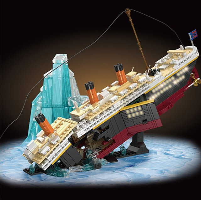 barweer Titanic Luxus Kreuzfahrt Schiff, Klemmbausteine, 2288 Teile, ab 18 Jahren - Bild 1