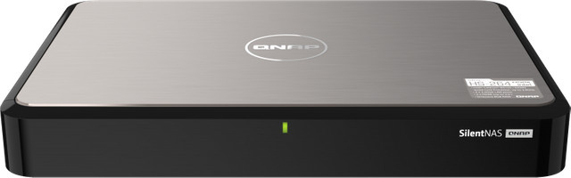 QNAP HS-264 NAS-Server mit 8 GB RAM, 2 Schächten, SATA 6Gb/s, 2.5 Gigabit Ethernet und HDMI in Schwarz/Grau - Bild 1