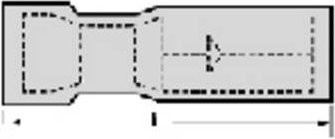 Molex 19039-0009 Rundsteckhülse in Grau mit Kunststoffgehäuse - Bild 1