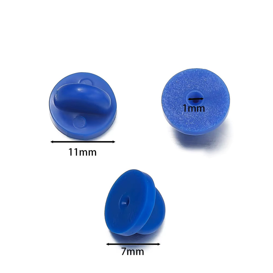 St.kunkka Pin Backs Verschluss, PVC, Unisex, 50 Stück - Bild 2