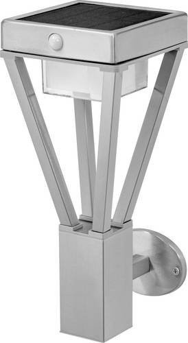 LEDVANCE ENDURA STYLE SOLAR BOUQUET Solar-Außenwandleuchte mit Bewegungsmelder und Dämmerungssensor, 6W, Warmweiß, Grau/Silber, Edelstahl-Optik - Bild 2