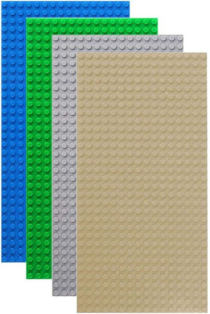 Yiran toy 16x32 Grundplatte mit Noppen 4-teiliges Set Zubehör - Bild 1