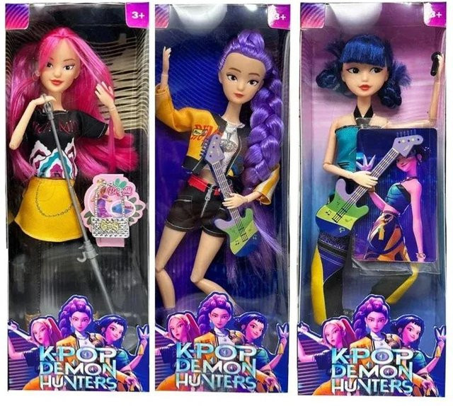 Kpop Dämonenjäger, Actionfiguren, mit bunten Lichtern, ab 14 Jahren - Bild 1
