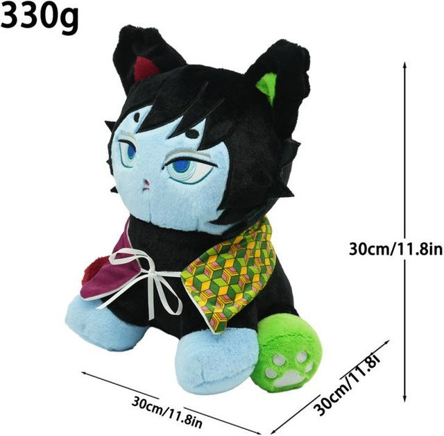 Linyi toy Genshin Impact Il Dottore Kimetsu No Yaiba Plüschfigur, ab 14 Jahren - Bild 1