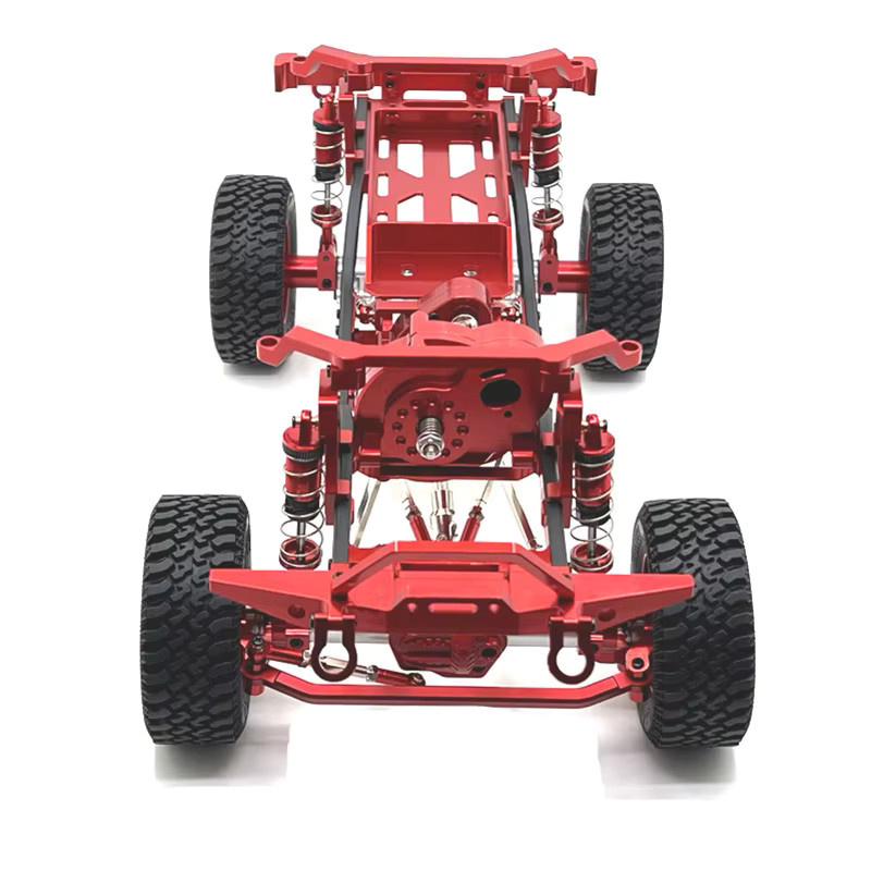 YOUSHANGBAO MN128 Ferngesteuertes Auto, Zubehör, Metall, 1:12, Rot - Bild 4