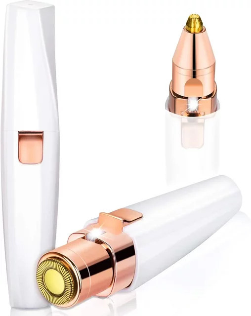 Dighealth Augenbrauentrimmer, 2-in-1 Gesichtshaarentferner, Unisex - Bild 1