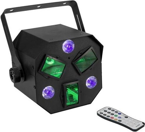 Eurolite FE-300 DMX LED-Effektstrahler in Schwarz mit 9 x 2 W RGB LEDs - Bild 1