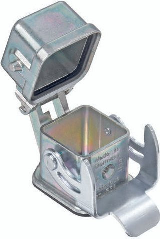 HARTING Anbaugehäuse aus Zinkdruckguss in Silber 09 62 003 0307 09620030307 - Bild 1