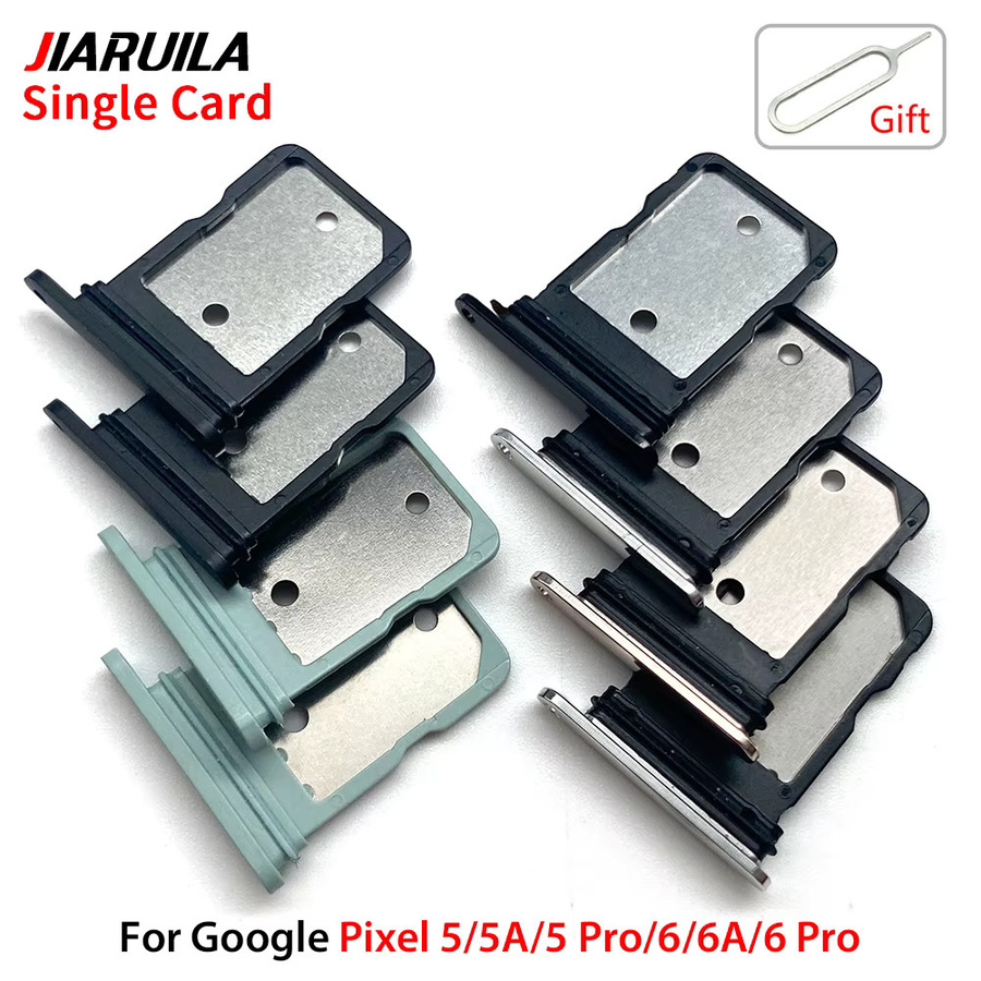 SUIYU Sim-Kartenhalter für Google Pixel 5, 5 Pro, 5A, 6 Pro und 6A in Schwarz - Bild 4