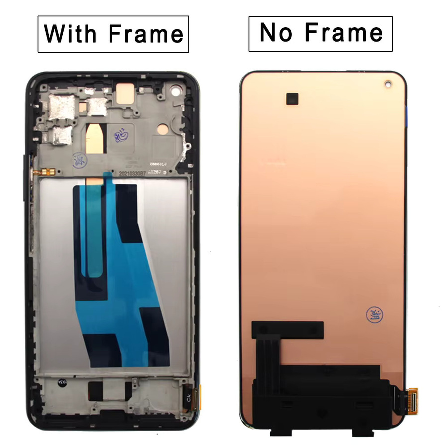 Xiaomi Mi 11 Lite 5G AMOLED Display Ersatz mit Touchscreen Digitizer Baugruppe in Gold - Bild 3