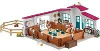 Schleich Horse Club Reithalle Peppertree Spielgebäude in Weiß und Bunt - Bild 1