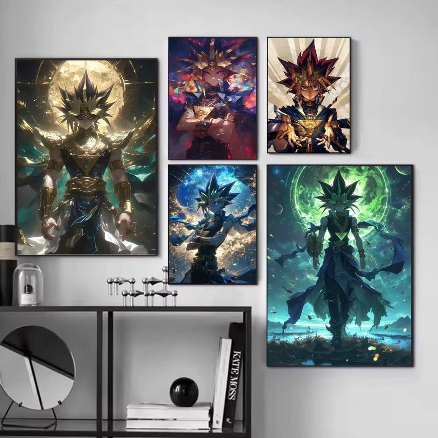 Yu-Gi-Oh Vintage Anime Poster in Multicolour als Wandkunst für dein Zuhause oder Arbeitszimmer, B/H: 15,0 x 15,0 cm - Bild 4