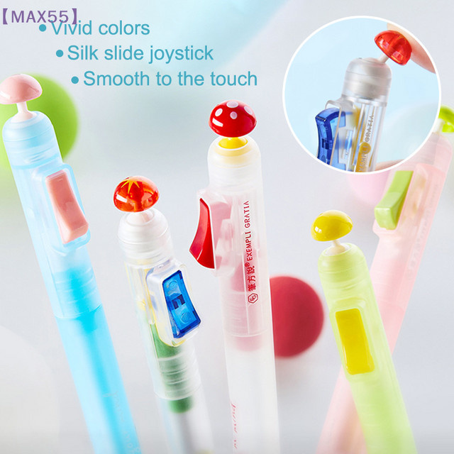 JTZTF Relax Switch Pen Fidget Clicker Gelstift 0,5 mm in Multicolour zur Konzentration und gegen Angst beim Lernen - Bild 1