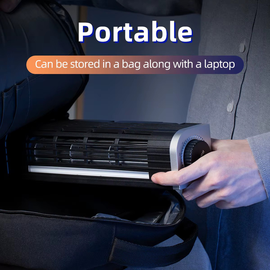 llano Laptop-Lüfter in Schwarz, verstellbarer Notebook-Kühler für Laptops von 4 bis 21 Zoll zur Gaming-Nutzung - Bild 5