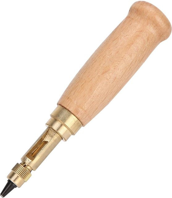 GoolRC Lochöffner Gürtelstanzwerkzeug aus Stahl mit rutschfestem Griff in Beige - Bild 1