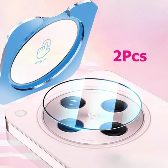 DYM Rückkamera Schutzfolie aus gehärtetem Glas für Honor Magic 7 Lite 7RSR 6 Pro 7 V3 V5, 2 Stück, transparent - Bild 1