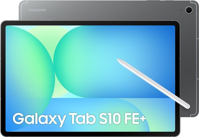 Samsung Galaxy Tab S10 FE+ Android-Tablet mit 128 GB Speicher, 33,3 cm (13,1 Zoll), Grau, Wi-Fi - Bild 1