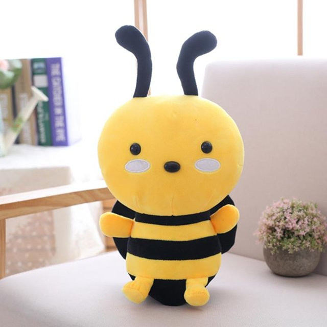 Yiran toy Kawaii Bienen Plüschtier, Bienen-Capybara Plüschpuppe, 25cm - Bild 1