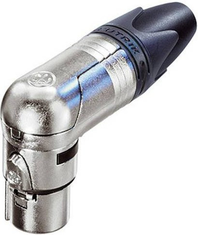 Neutrik NC5FRX XLR-Steckverbinder Buchse gewinkelt 5-polig in Silber - Bild 1