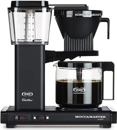 Moccamaster KBG 741 AO Kaffeemaschine in Schwarz - Bild 1