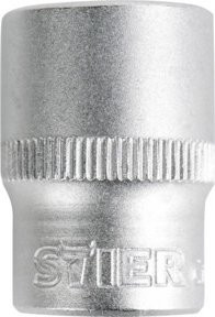 STIER Außen-TX-Steckschlüsseleinsatz 1/4 Zoll E 6 in Silber aus Chrom-Vanadium und Edelstahl - Bild 1