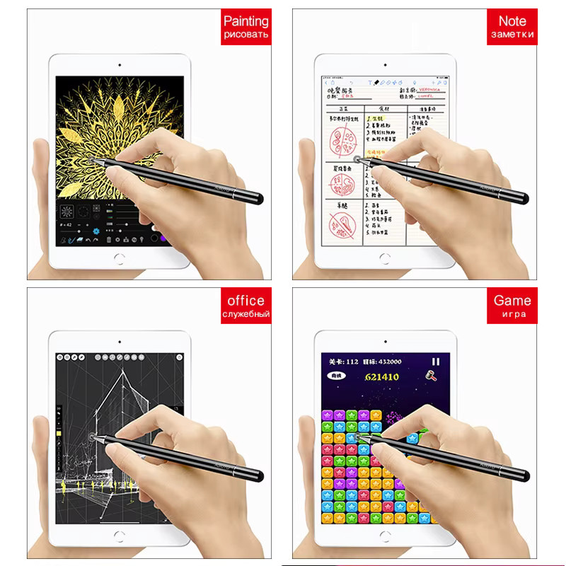 Universeller Stylus-Touchscreen-Stift für OnePlus Pad und OPPO Pad in Schwarz - Bild 2