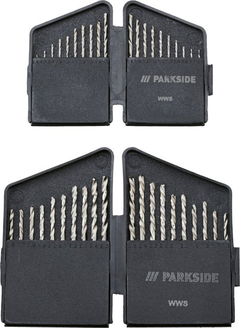 Parkside Präzisionswerkzeug Set 41-teilig in Schwarz mit Schraubendreher-Bits, Klingen und Bohrerbits - Bild 1