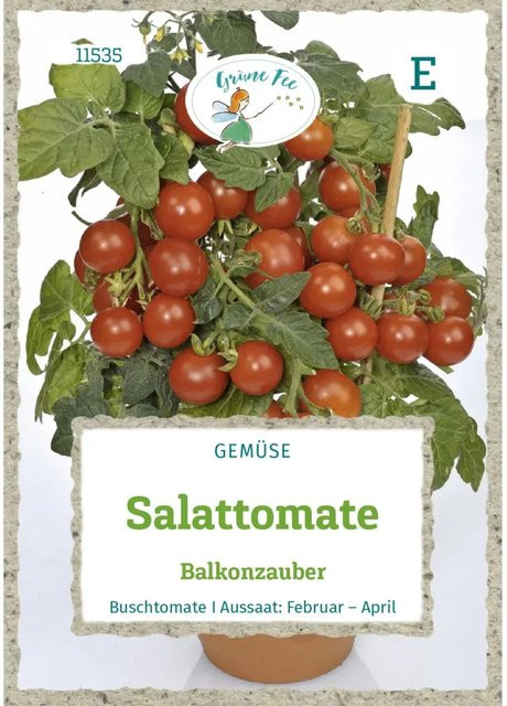 Grüne Fee Salattomate Balkonzauber Gemüse-Saatgut - Bild 1