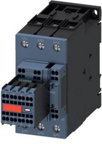 Siemens Leistungsschütz 3RT2036-3KB44-3MA0 mit 3 Schließern in Grau, 690 V/AC - Bild 1