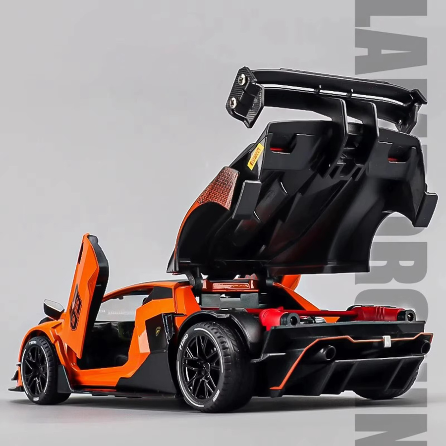 Hot Wheels Lamborghini scv12 Diecast Automodell, mit Ton- und Lichteffekten - Bild 2