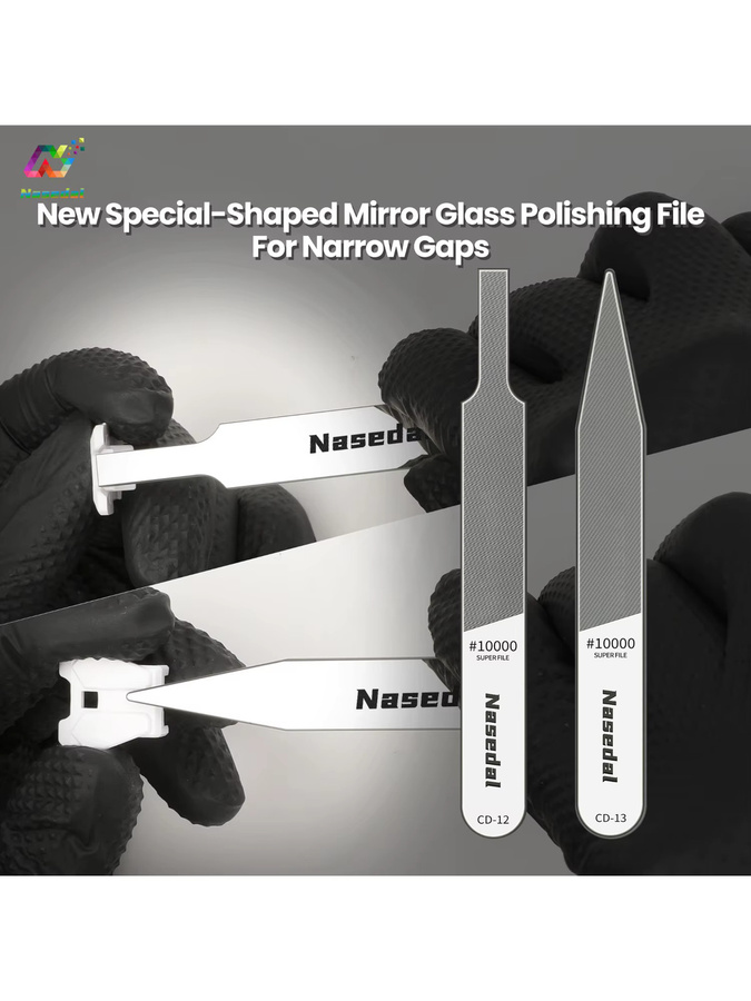 Nasedal Ultrafeine Glasfeile in Transparent zum Entfernen von Nub-Rückständen und für Spiegelfinish-Politur bei Gunpla, Resin und Militärmodellen - Bild 6