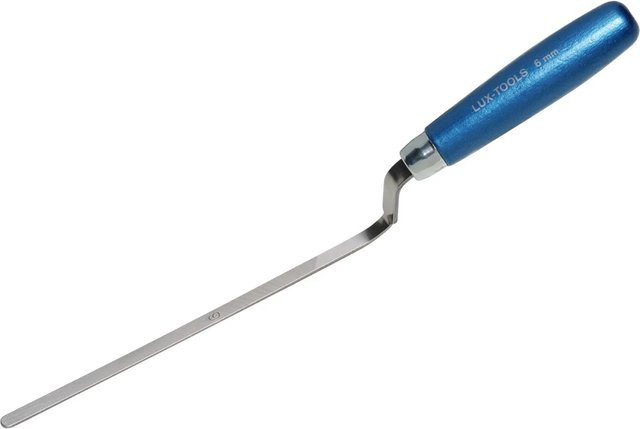 LUX-TOOLS Fugenkelle aus Kunststoff in Blau mit 6 mm Fugenbreite - Bild 1