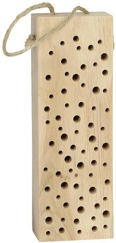 Siena Garden Insektenhotel Silea in Natur Braun B/H/T: 10 x 29 x 6 cm - Bild 1