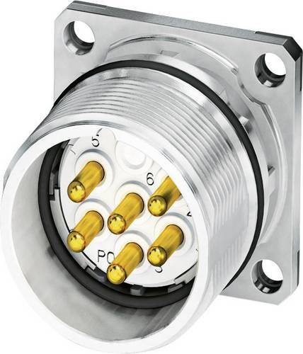 Phoenix Contact M23 Gerätesteckverbinder CA-07P1N8A2S00 Flanschmontage Silber - Bild 1