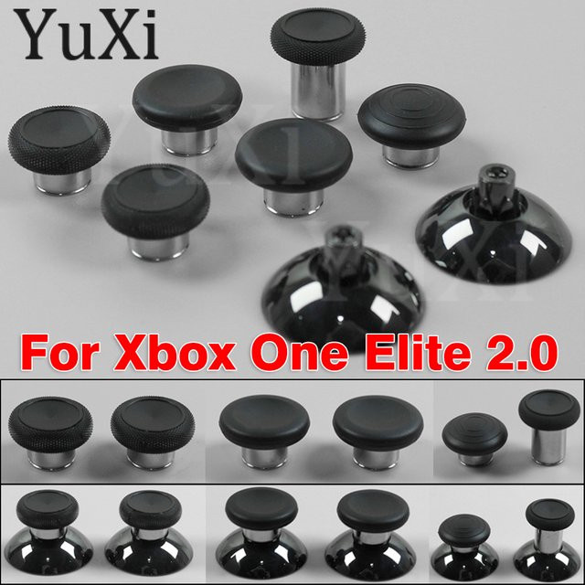YuXi Thumbstick Grip Set für Xbox One Elite 2 Controller in Schwarz aus Metall - Bild 1