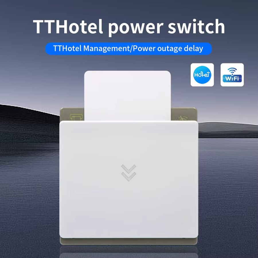 TTHotel ES3-Wifi Energiesparschalter 40A mit App-Steuerung und TTLOCK Wifi Gateway Funktion in Weiß - Bild 2