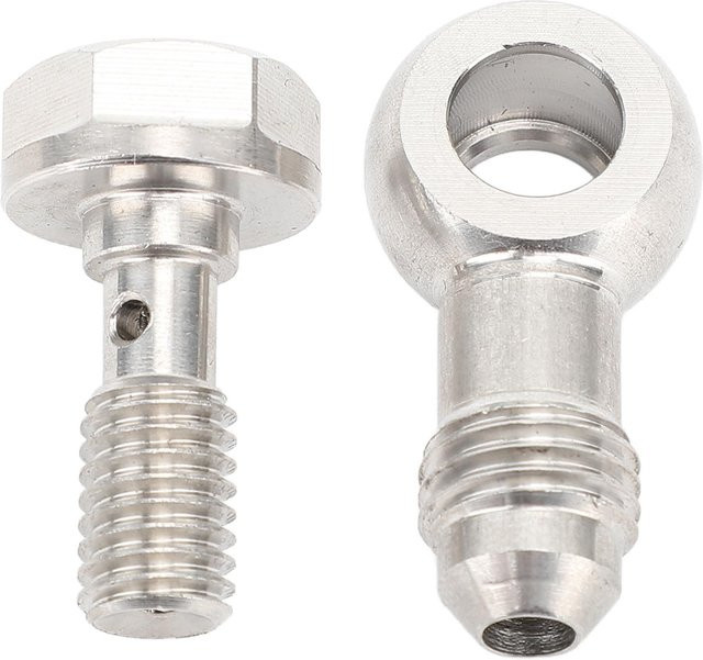 CosyHome Banjo Bolt Kit M8 x 1,25mm zu AN4 aus Edelstahl in Silber - Bild 1