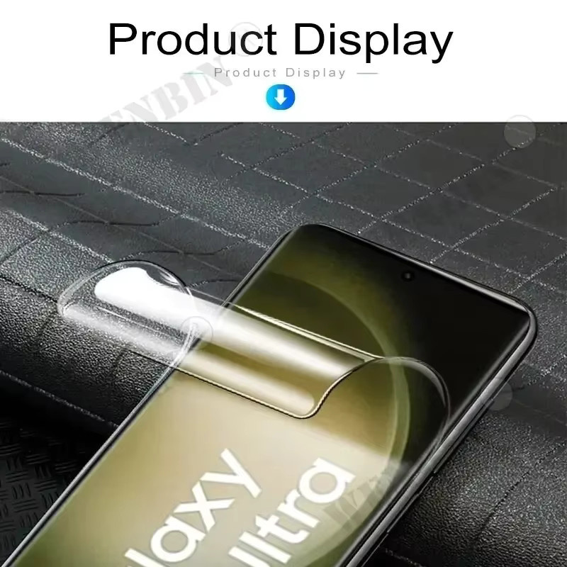 5 Stück transparente Hydrogel-Displayschutzfolien für Samsung Galaxy S26 S25 S24 S23 Ultra Plus S24 FE A56 A55 A35 A36 A16 A15 - Bild 6