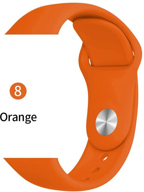 Silikonarmband, orange, Unisex - Bild 1