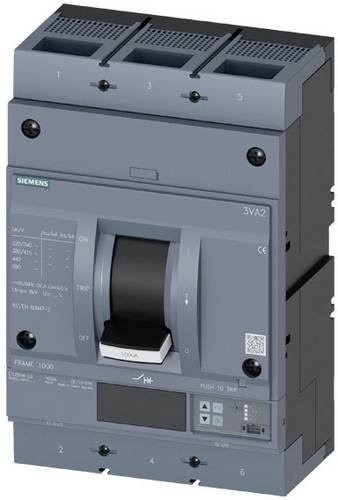 Siemens Leistungsschalter 3VA2580-7MP32-0AA0 in Grau mit Einstellbereich 320 - 800A und einer maximalen Schaltspannung von 690 V/AC - Bild 1