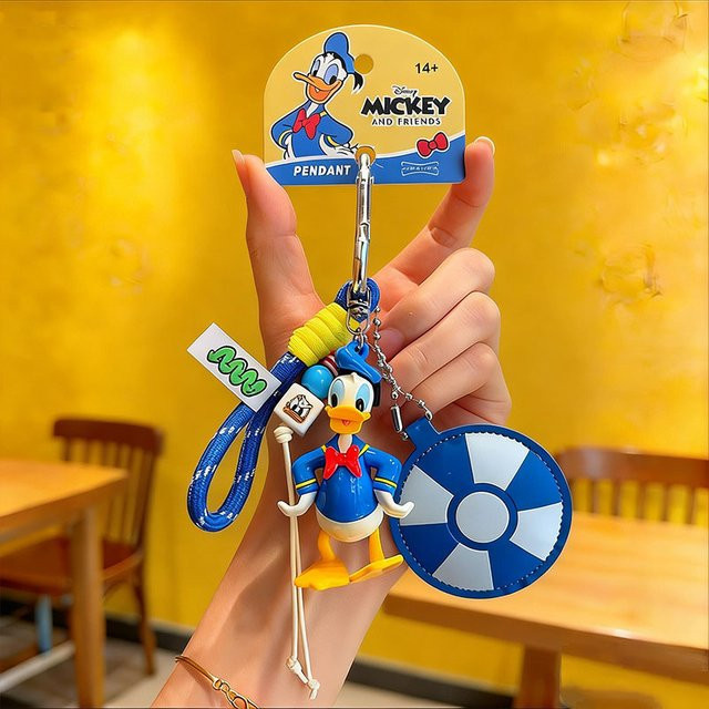 Disney Donald Duck Schlüsselanhänger, Mickey und Freunde, Unisex - Bild 1