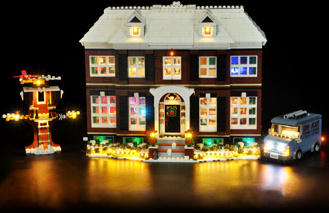 LYBMTWF LED-Beleuchtungsset für LEGO Home Alone Kevin 21330, Haus mit Lampenideen - Bild 1