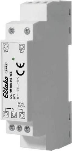 Eltako Schaltaktor DL-RM16A-HS-WE für Hutschiene in Weiß mit einer Schaltleistung von max. 2000 W - Bild 1